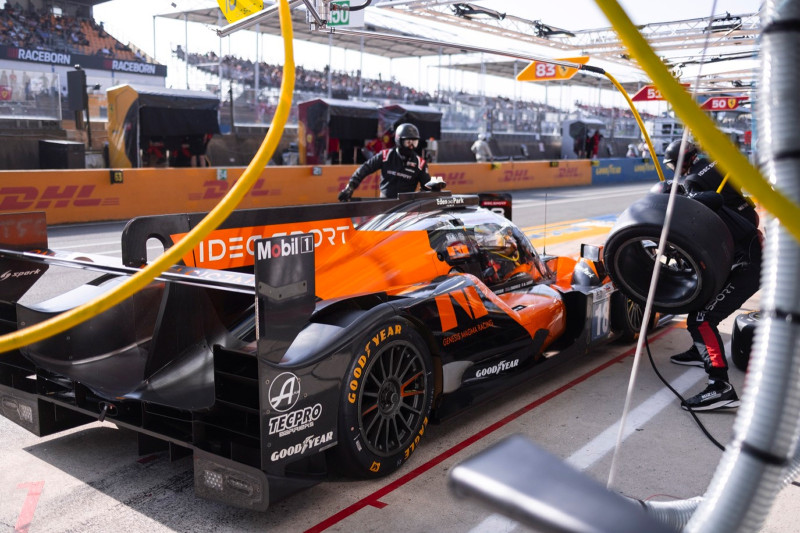 The No.18 IDEC Sport car in Le Mans | Credit: Genesis Newsroom