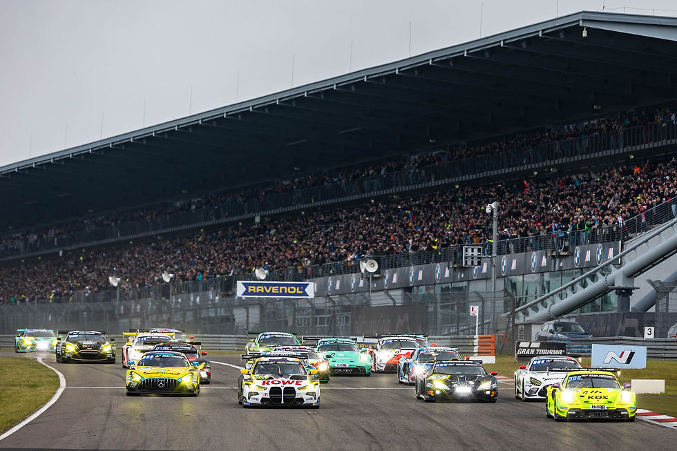 The start of the 24 Hours of Nürburgring