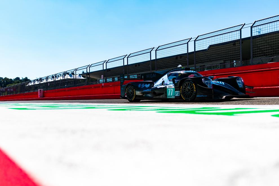 Credit: Marcel Wulf | The No.77 Proton Competition LMP2 Pro-Am entry in the pit lane at the 4 Hours of Imola