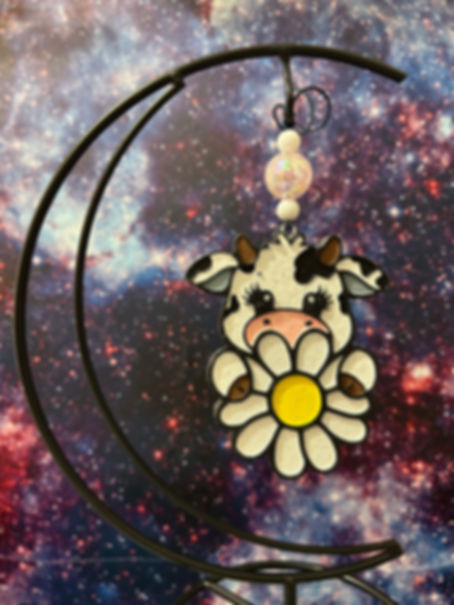 Leather and Lace - Highland Cow