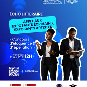 ECHO LITTERAIRE : Grand concours d’éloquence et d’épellation se tiendra ce vendredi 22 mai 2026 à 12H à Leadership Academia University.