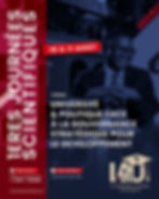 Premières Journées Scientifiques