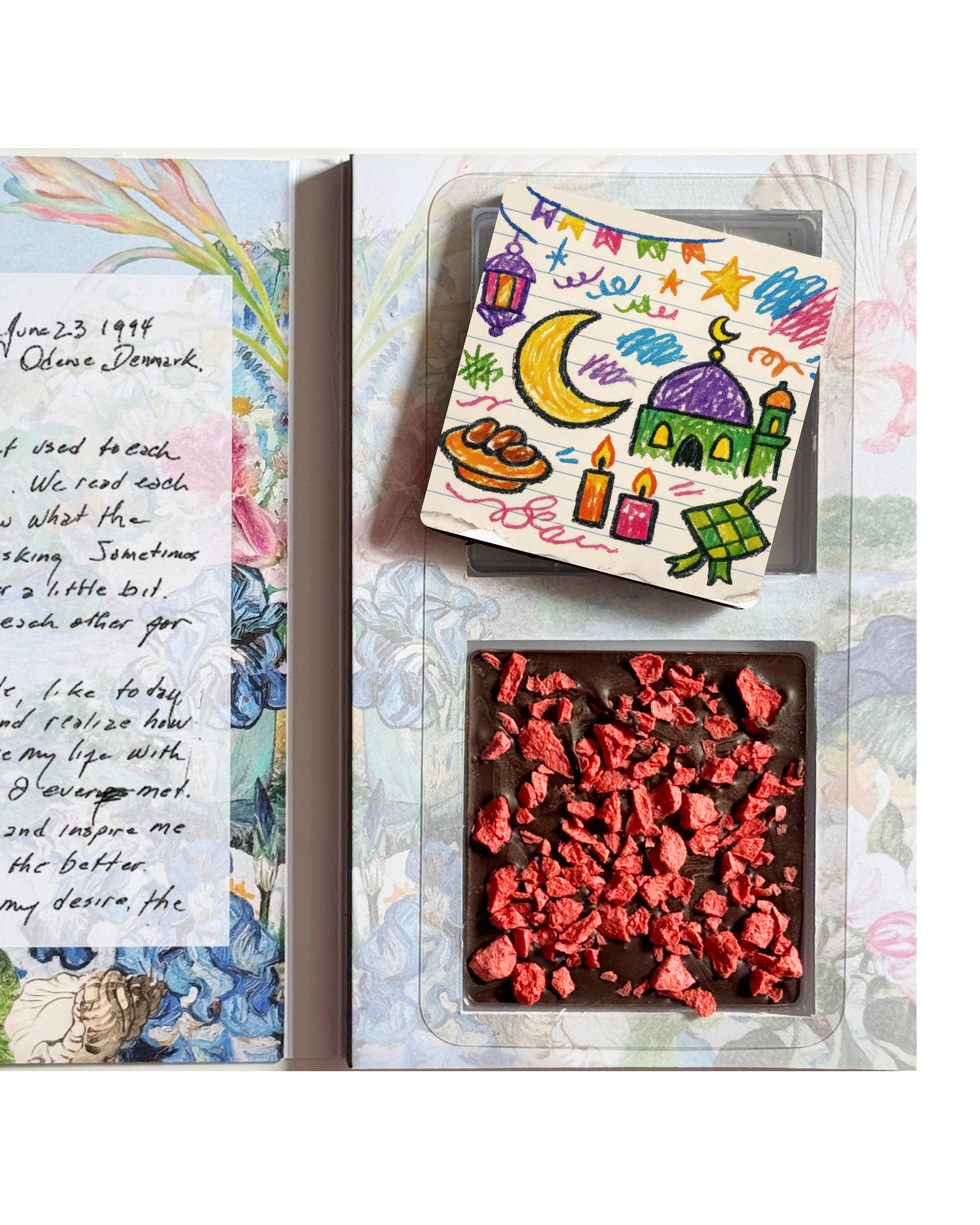 Eid Kids - Chocolate Bar duo in Greeting Card box