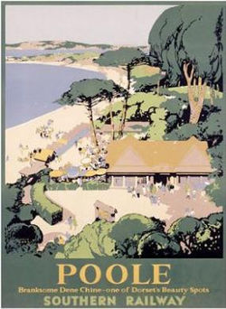 Vintage Dorset UK Poster