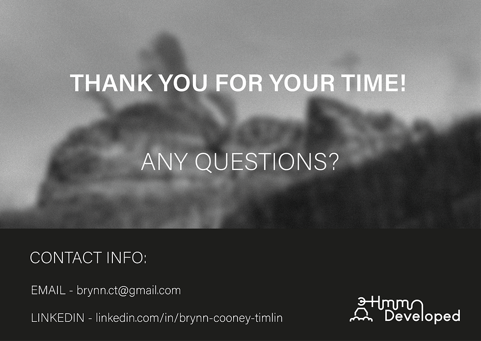 Thank you & Questions