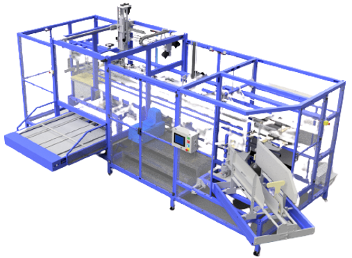 Máquina montadora de caixas para bag-in-box - Modelo 900