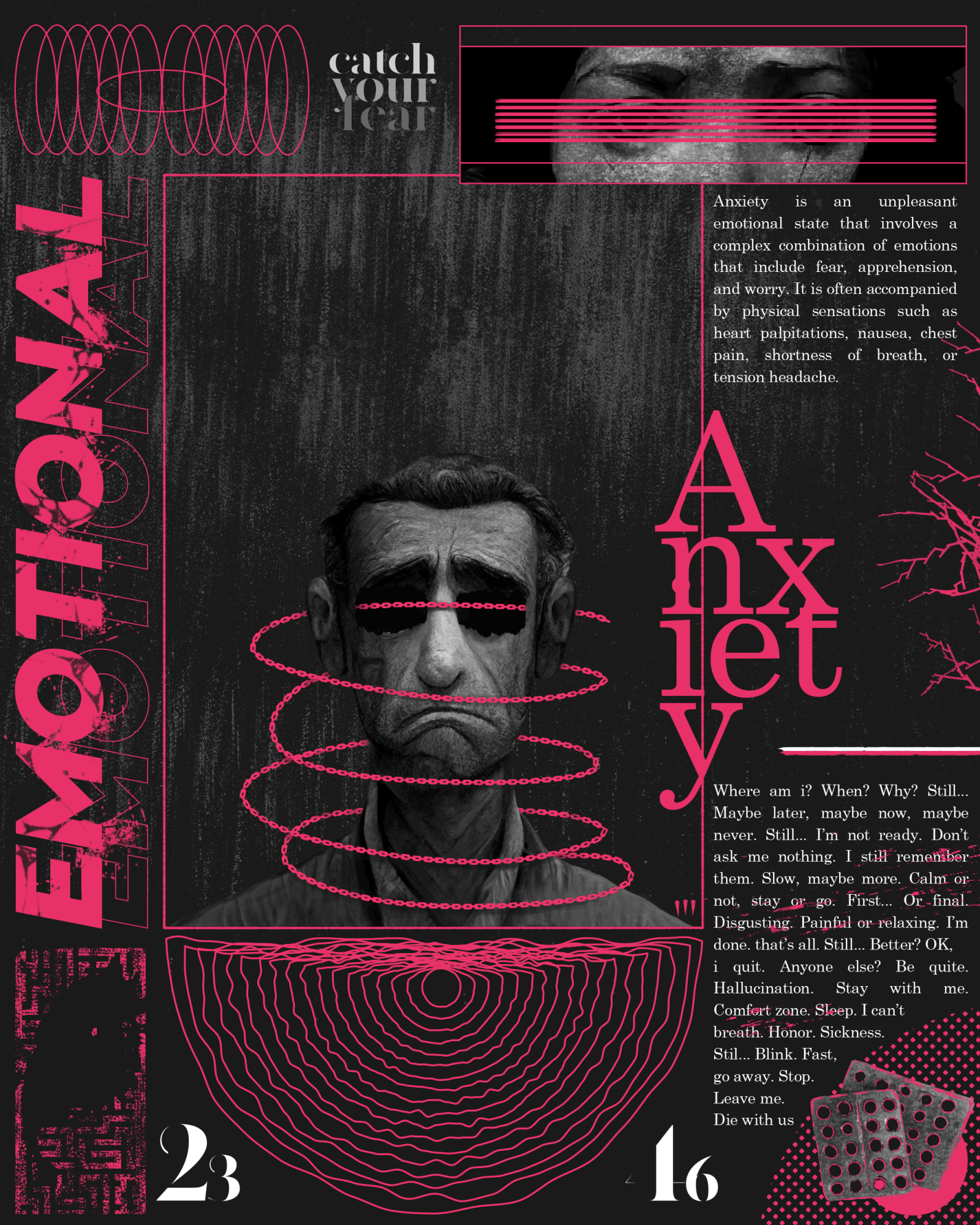 Anxiety Video Poster Design