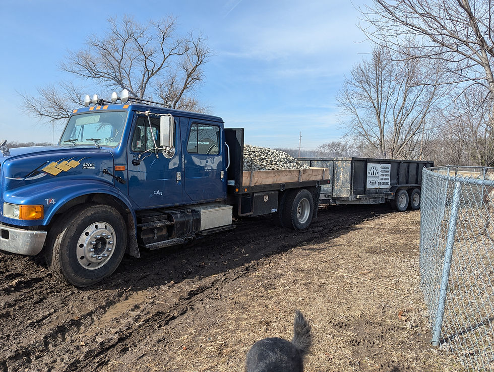 International 4700 Eaton Transmission Swap