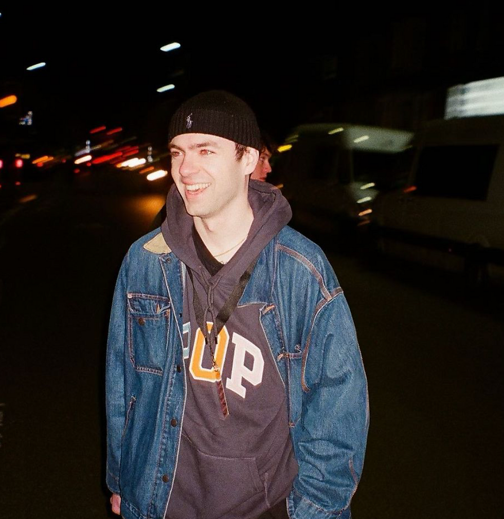 A picture of Sean Martin, lead singer of The Night Cafe, who has recently passed away.