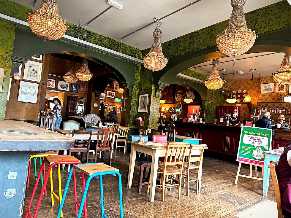 Interior of Milo Lounge
