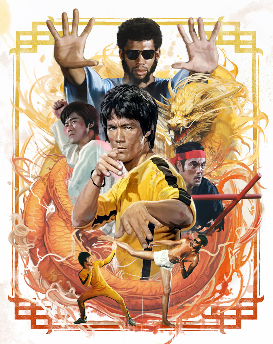 GAME OF DEATH Bruce Lee 4K
