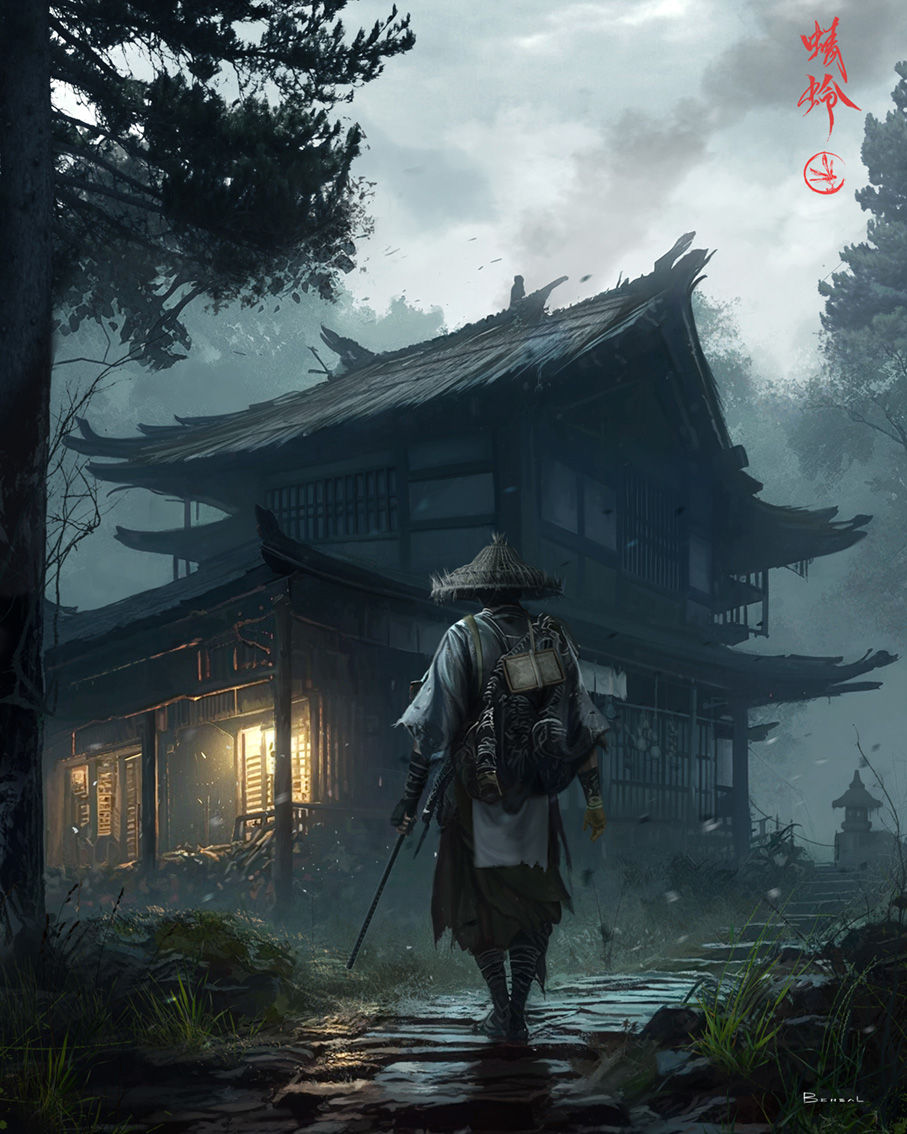 Samurai-ronin-house