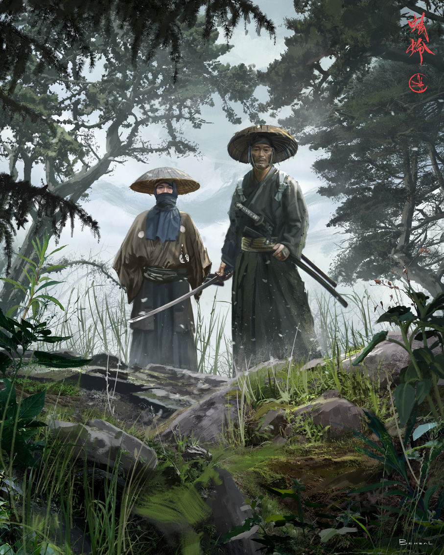Samurais-forest-ronin
