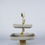 Thumbnail: ANTIQUE GOLD LEAF | 2 TIER STAND