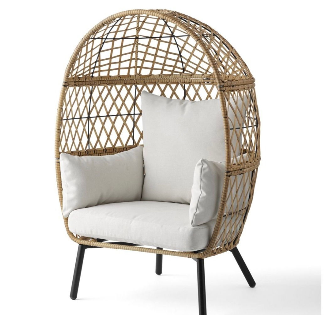 KIDS RATTAN EGG CHAIR