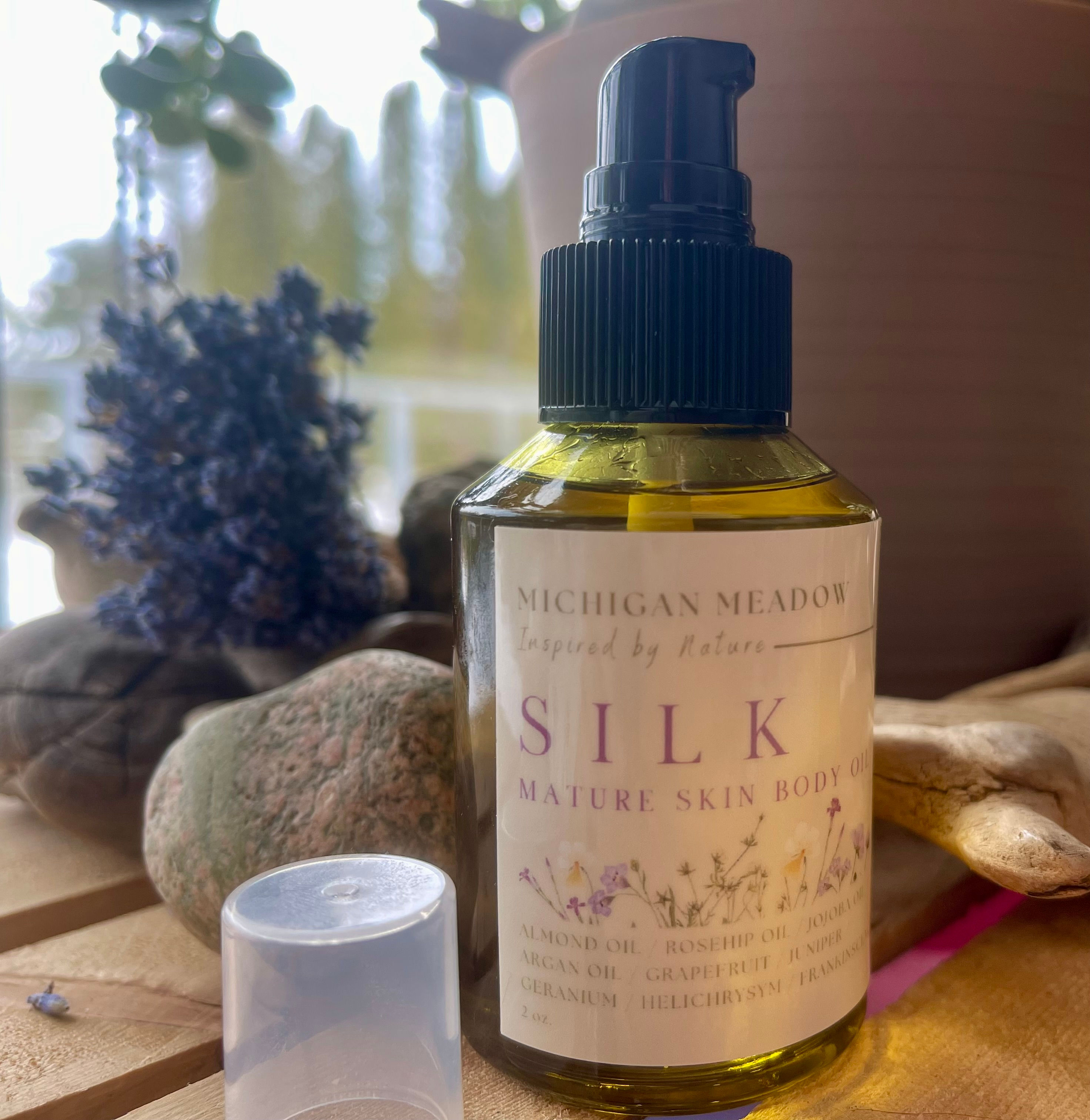 Silk Mature Skin Body Oil