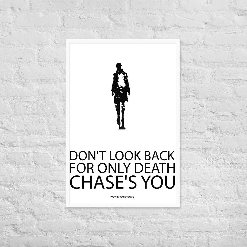Thumbnail: Don't Look Back Framed Poster