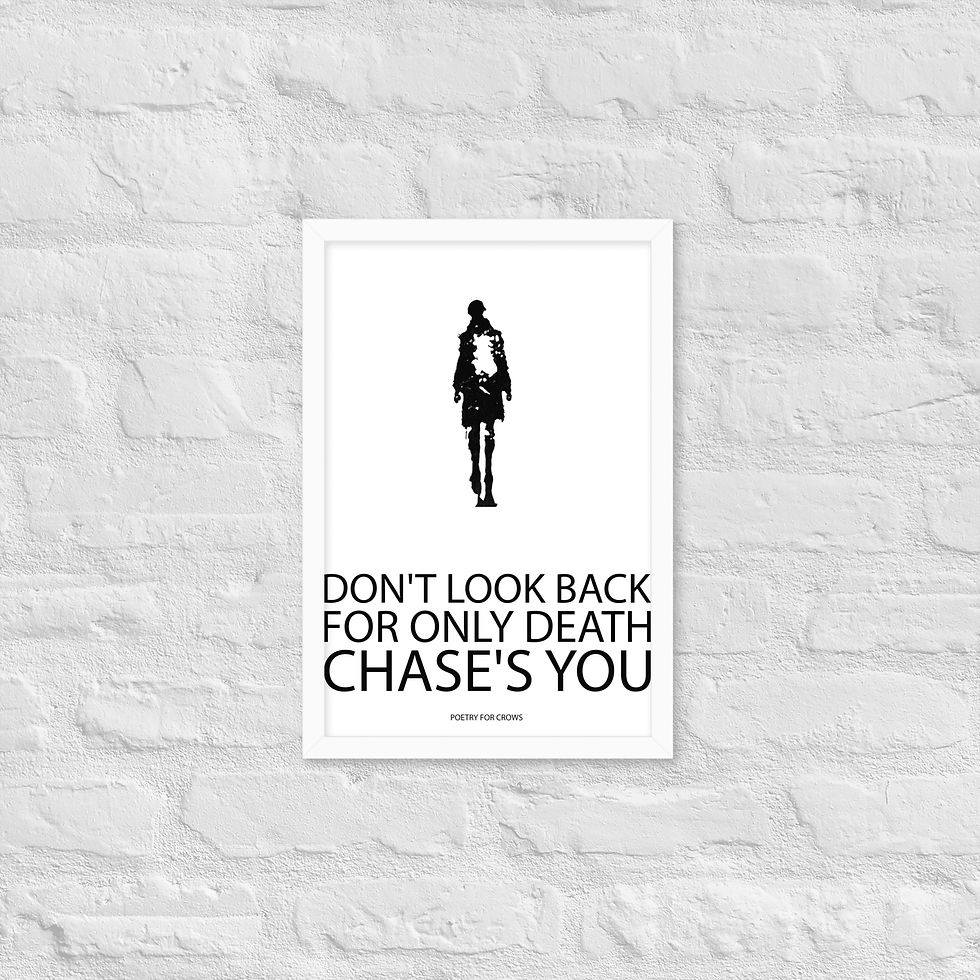 Thumbnail: Don't Look Back Framed Poster