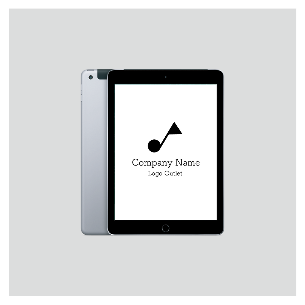 Thumbnail: ミニマルな音符のロゴ