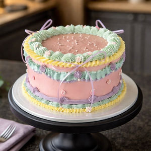 RETRO COLOUR MIX CAKE 