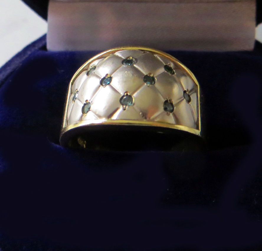 Thumbnail: BLUE DIAMOND Ring