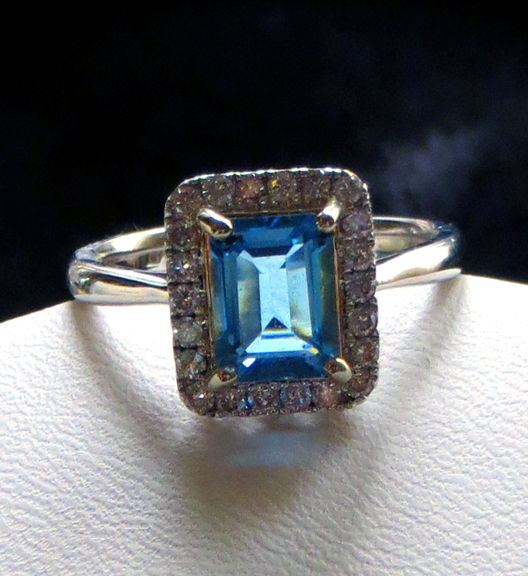 Thumbnail: ENRAPTURED TOPAZ Ring