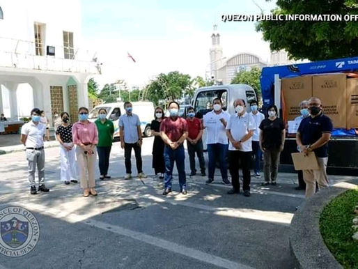 Quezon Medical Center nakatanggap ng washing machine mula SteelAsia — LCH NEWS