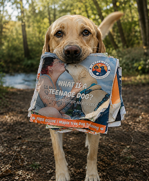 Dog holding guide