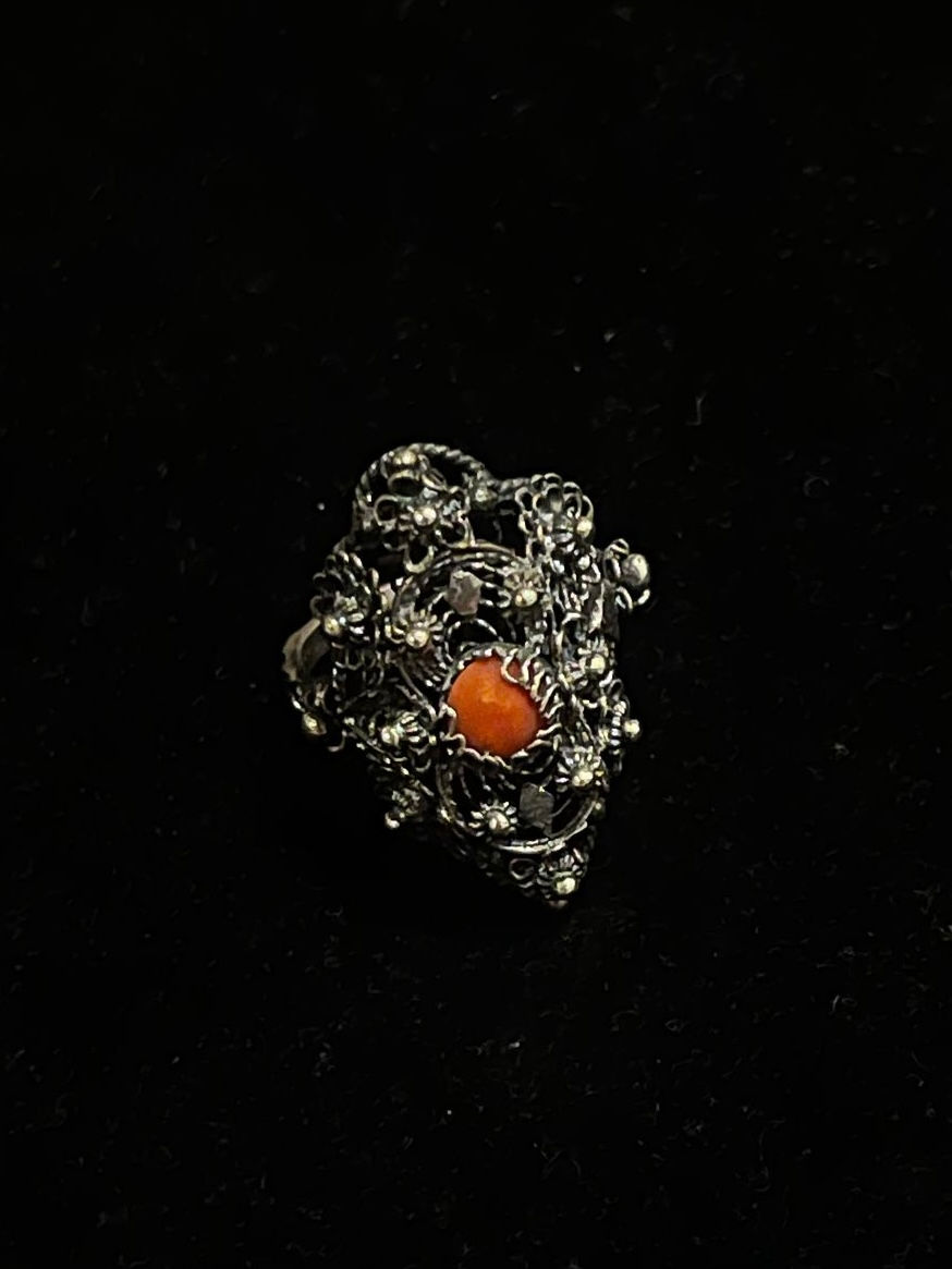 Miniature : CORAL VINTAGE RING