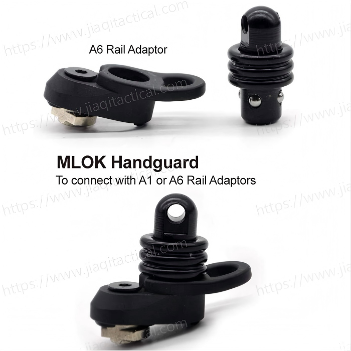 QD Adapter Sling Stud to Picatinny Rail for Sling Swivels