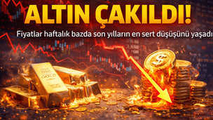 Altın Fiyatlarında Şok Düşüş: Piyasalar Sarsıldı