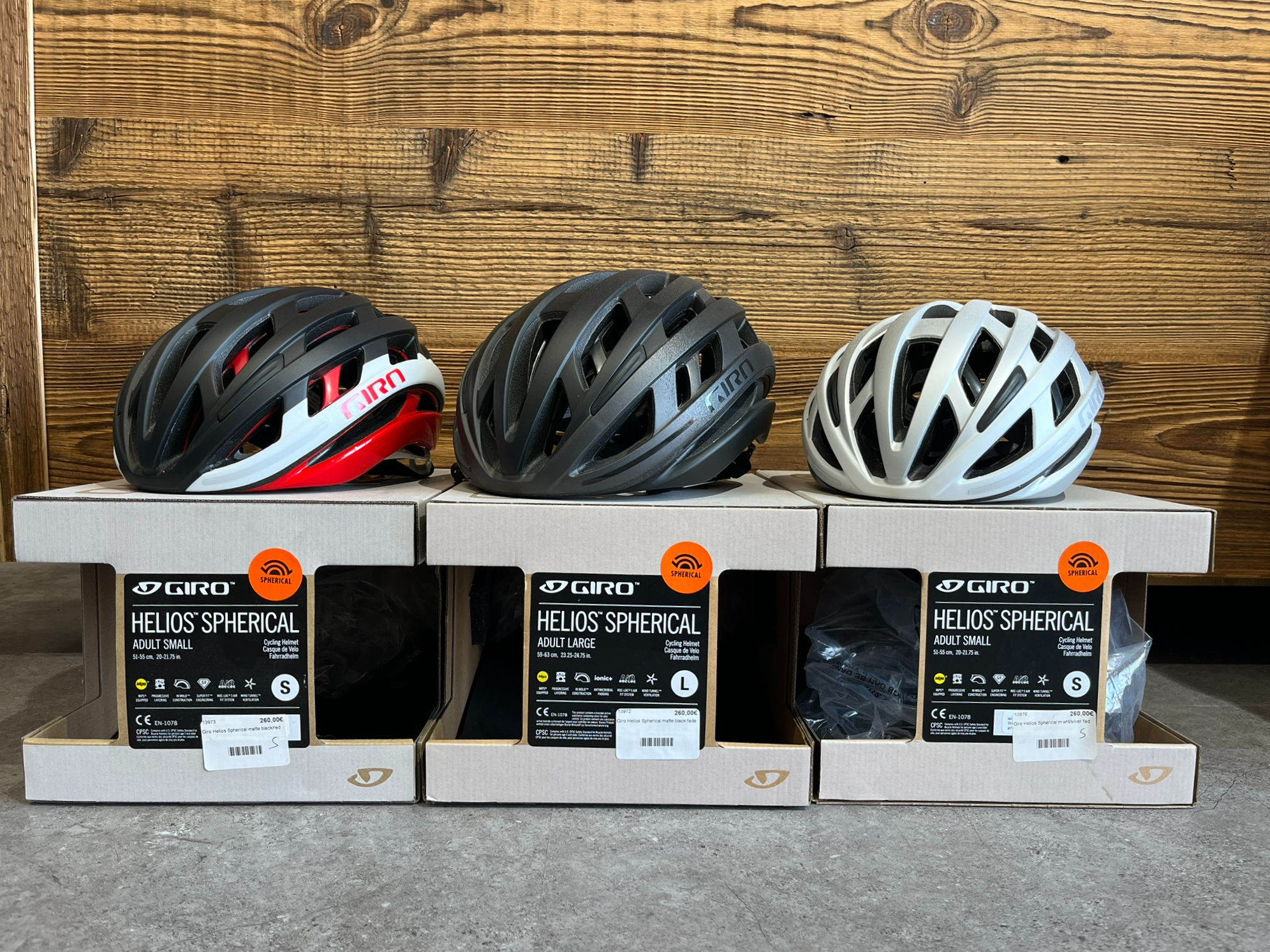 Helios Spherical Rennradhelm