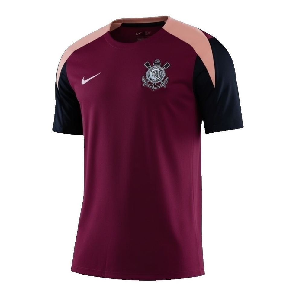 Miniatura: Camisa Corinthians Treino 26/27 - Torcedor Nike Masculina - Bordô