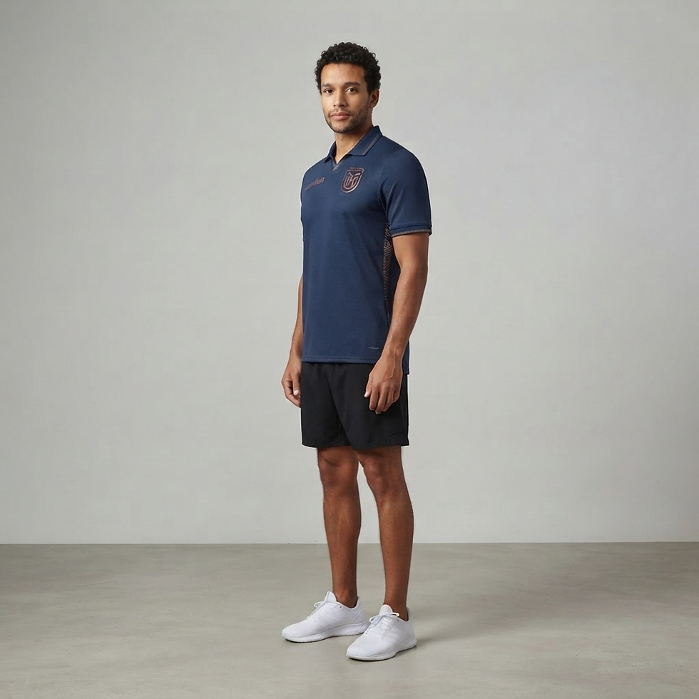 Miniatura: Camisa Seleção Equador II 26/27 - Torcedor Marathon Masculina - Azul
