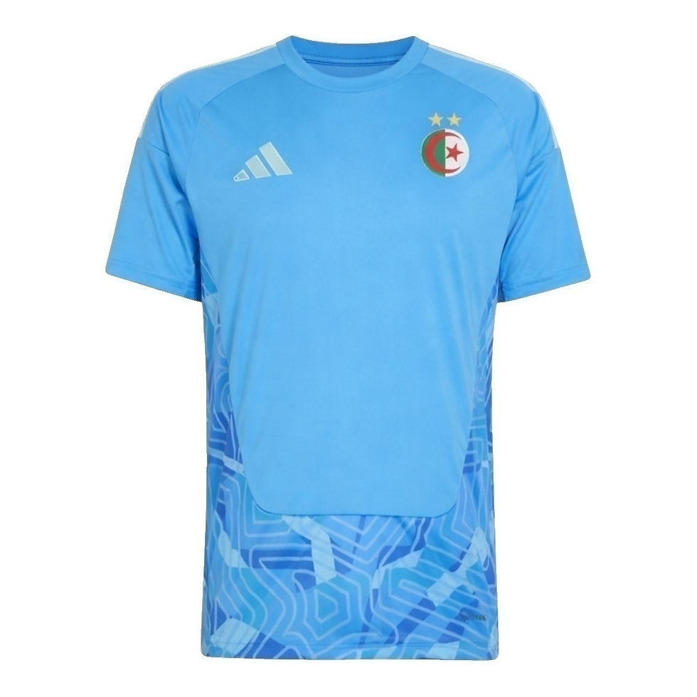 Miniatura: Camisa Seleção Argélia Goleiro II 26/27 - Torcedor Adidas Masculina - Azul