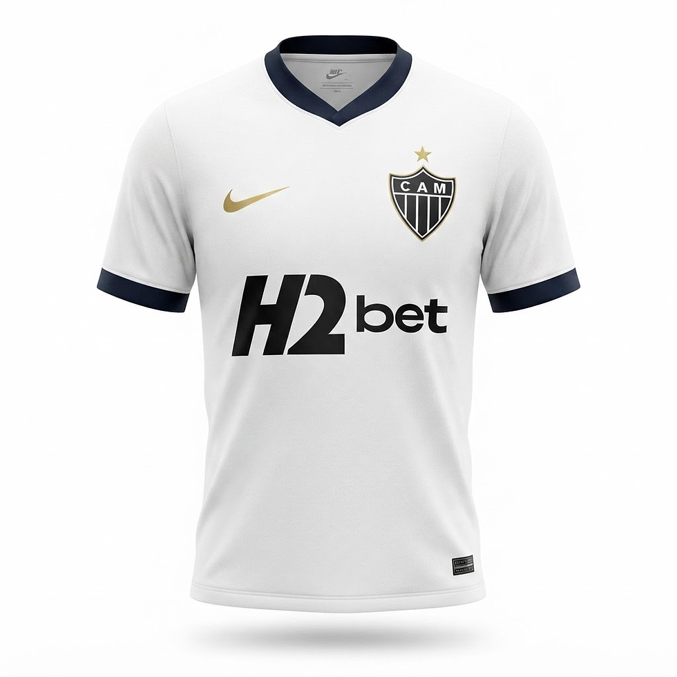 Miniatura: Camisa Atlético Mineiro II 26/27 - Torcedor Nike Masculina - Branca Com