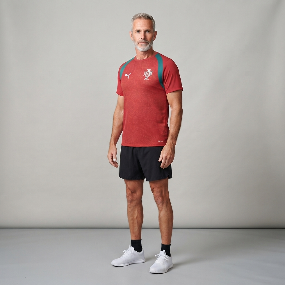 Miniatura: Camisa Seleção Portugal Treino 26/27 - Torcedor Puma Masculina - Vermelha