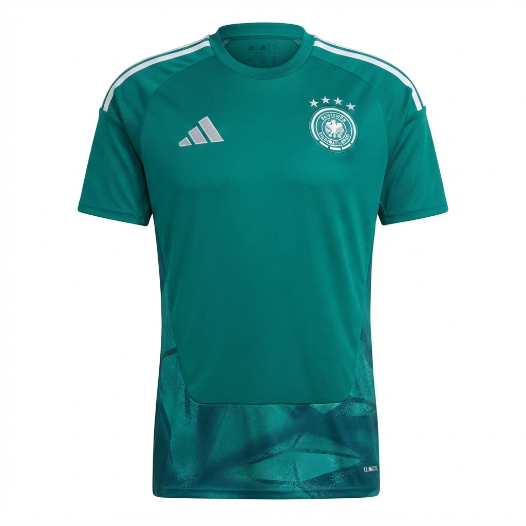 Camisa Seleção Alemanha Goleiro I 26/27 - Torcedor Adidas Masculina - Verde