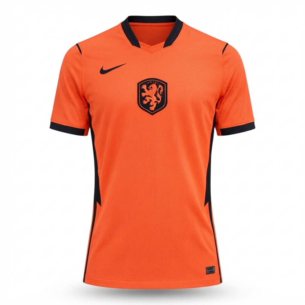 Camisa Seleção Holanda I 26/27 - Torcedor Nike Masculina - Laranja