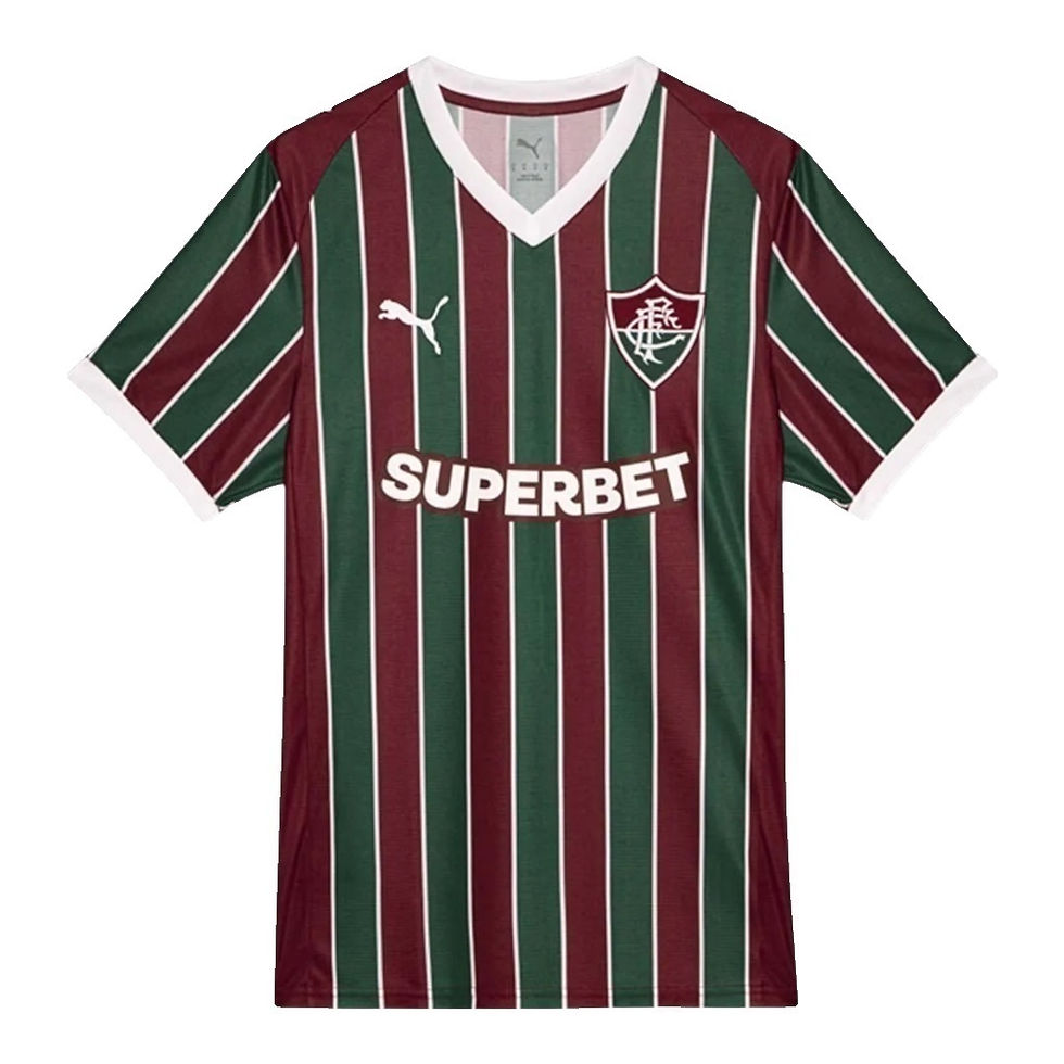 Miniatura: Camisa Fluminense I 26/27 - Torcedor Puma Masculina - Tricolor