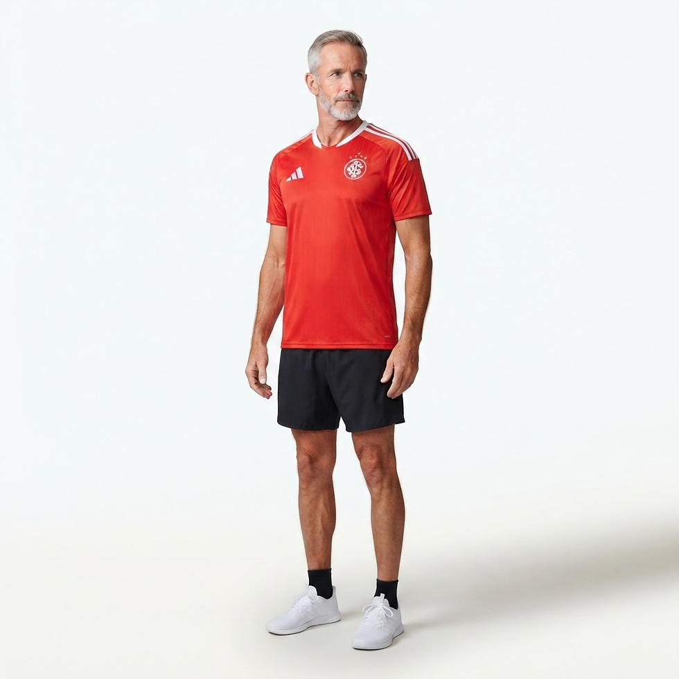Miniatura: Camisa Internacional I 26/27 - Torcedor Adidas Masculina - Vermelha