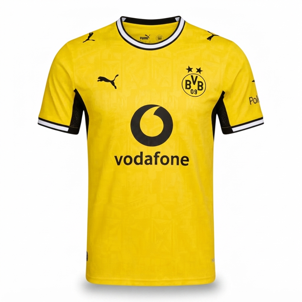 Camisa Borussia Dortmund I 26/27 - Torcedor Puma Masculina - Amarela