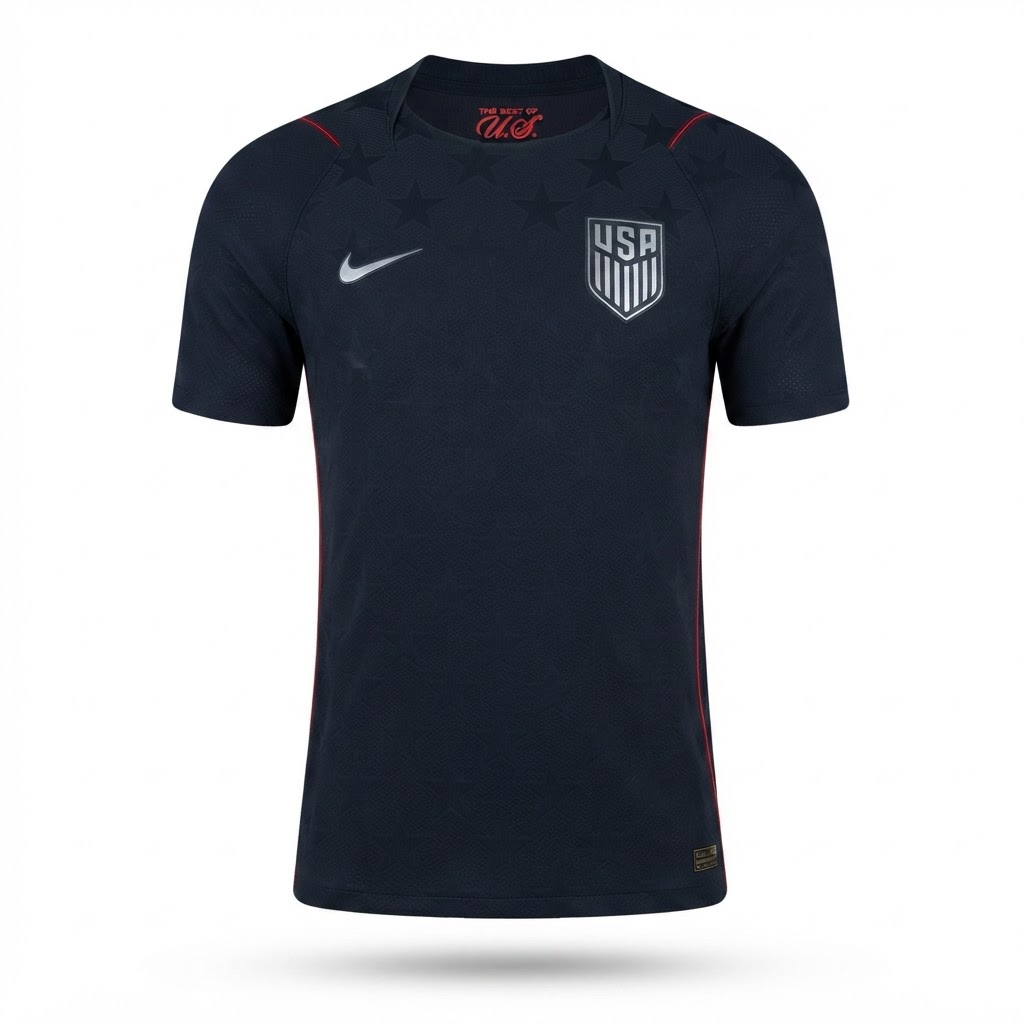 Camisa Seleção Estados Unidos II 26/27 - Torcedor Nike Masculina - Preta