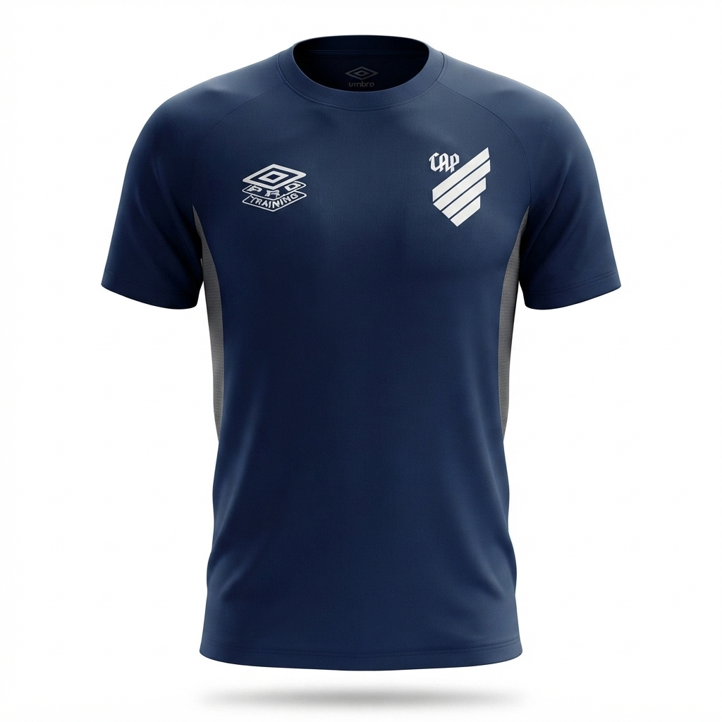 Camisa Athletico Paranaense Treino 26/27 - Torcedor Umbro Masculina - Azul