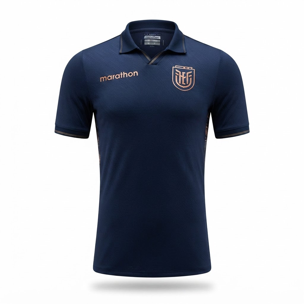Camisa Seleção Equador II 26/27 - Torcedor Marathon Masculina - Azul