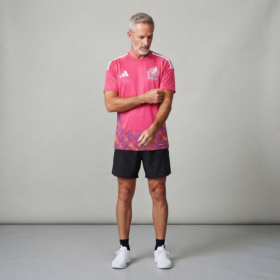 Miniatura: Camisa Seleção México Goleiro I 26/27 - Torcedor Adidas Masculina - Rosa