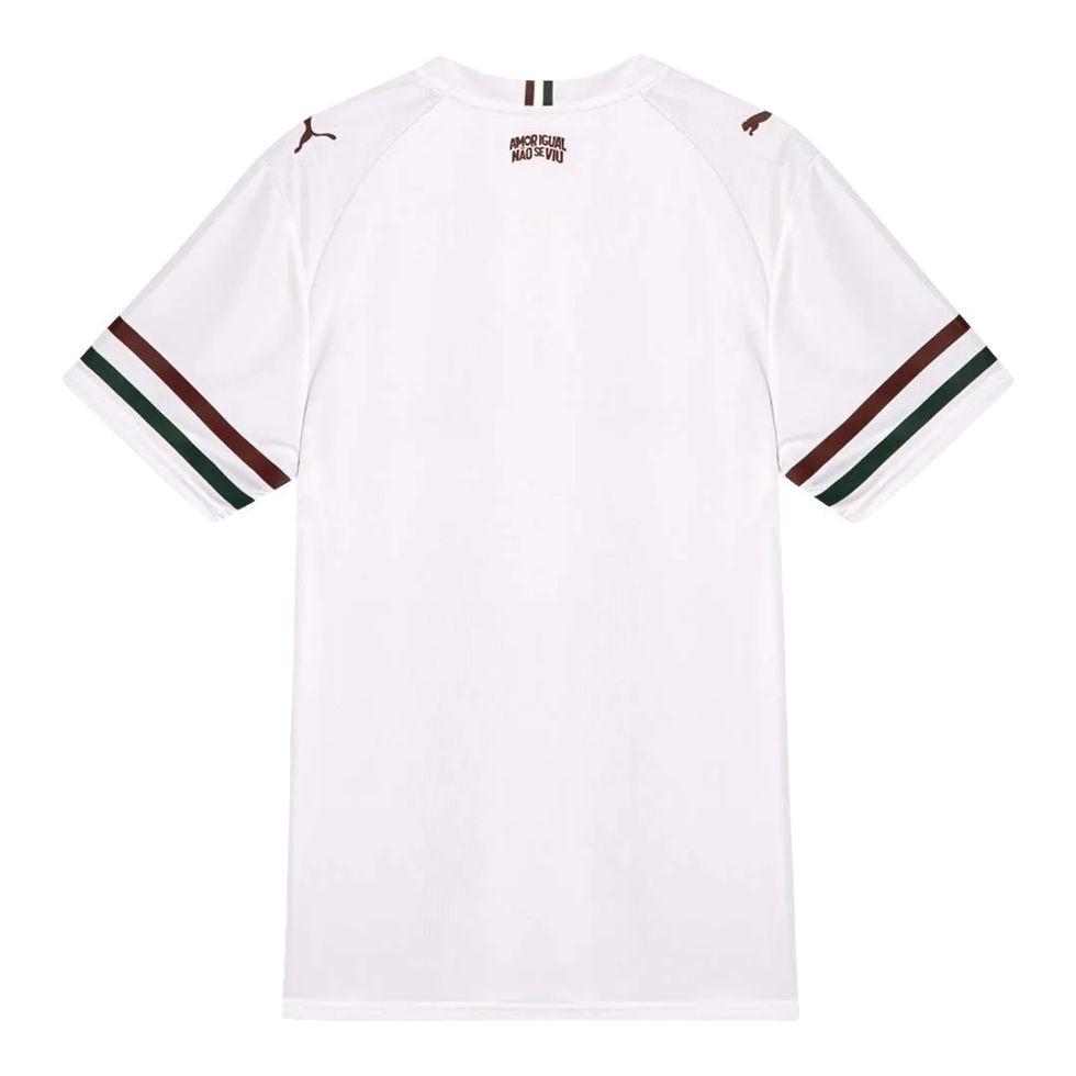 Miniatura: Camisa Fluminense II 26/27 - Torcedor Puma Masculina - Branca com detalhes em