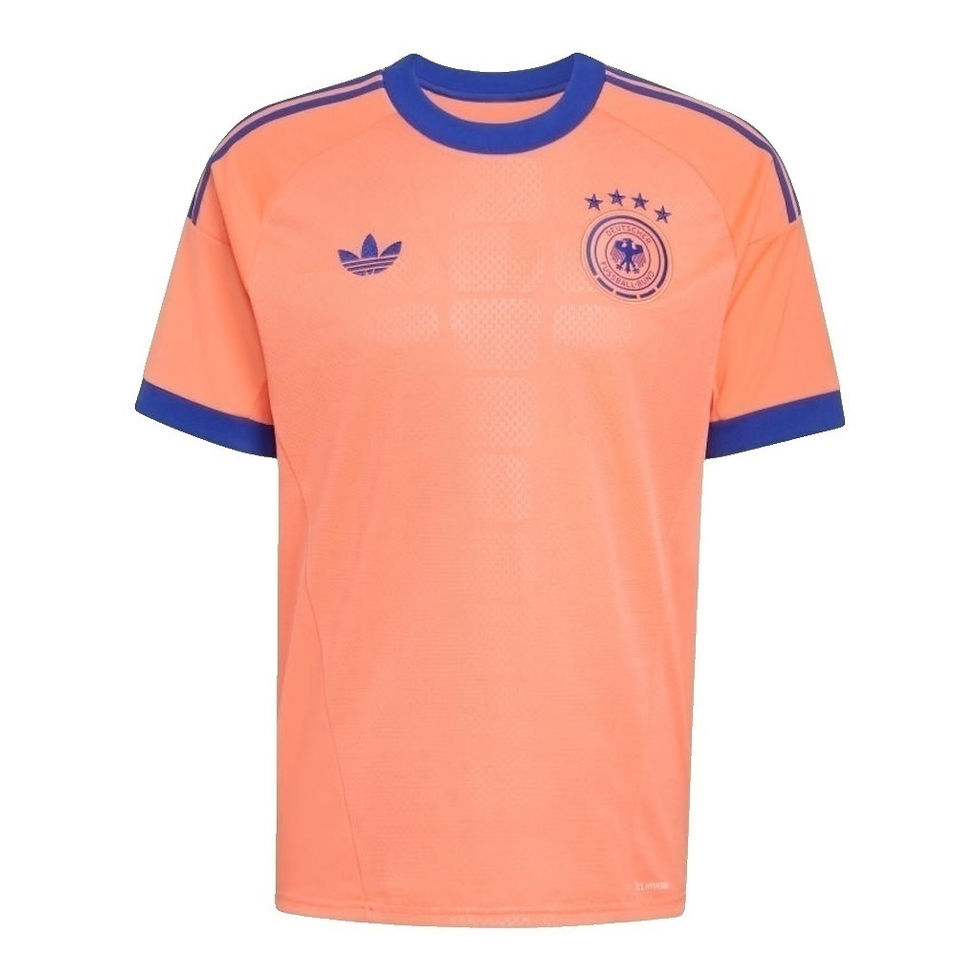 Miniatura: Camisa Seleção Alemanha Goleiro II 26/27 - Torcedor Adidas Masculina - Laranja