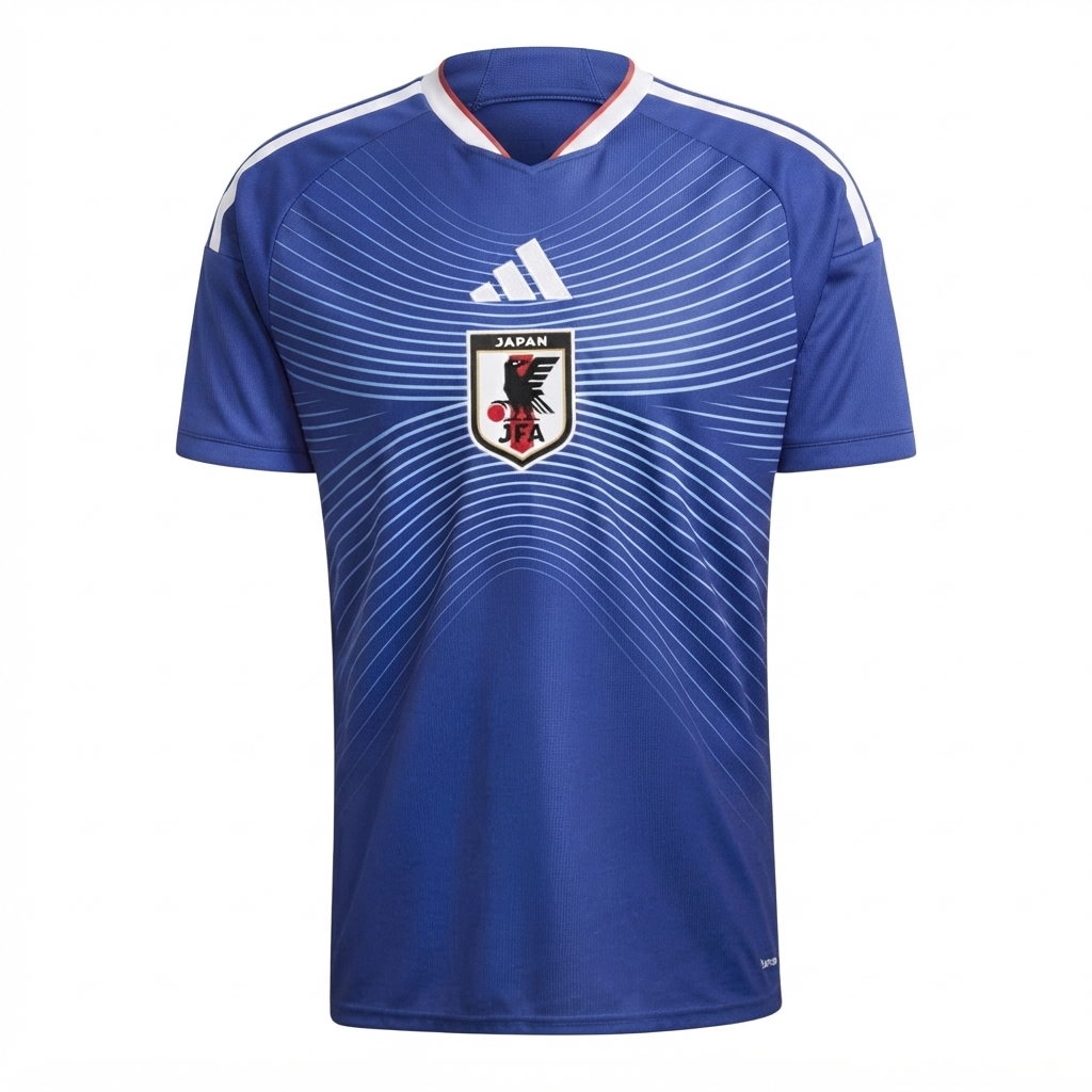 Camisa Seleção Japão I 26/27 - Torcedor Adidas Masculina - Azul