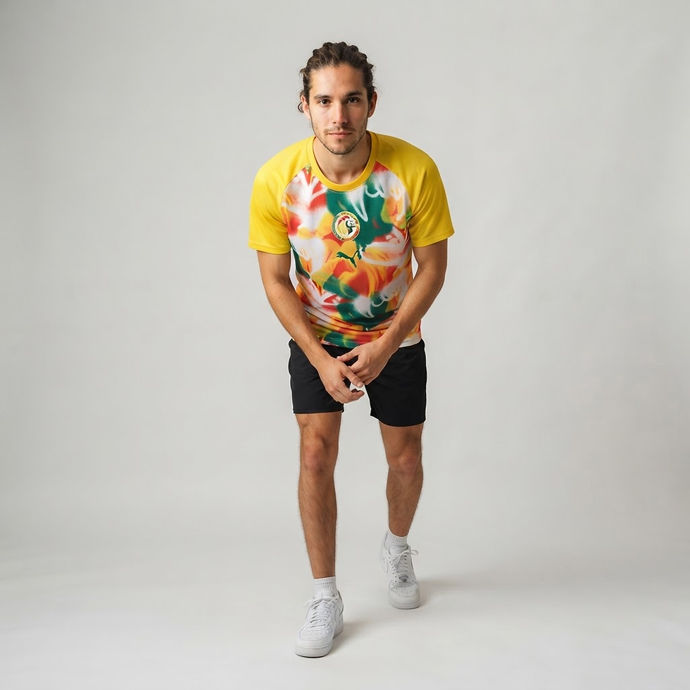Miniatura: Camisa Seleção Senegal Pré-jogo 26/27 - Torcedor Puma Masculina - Amarela